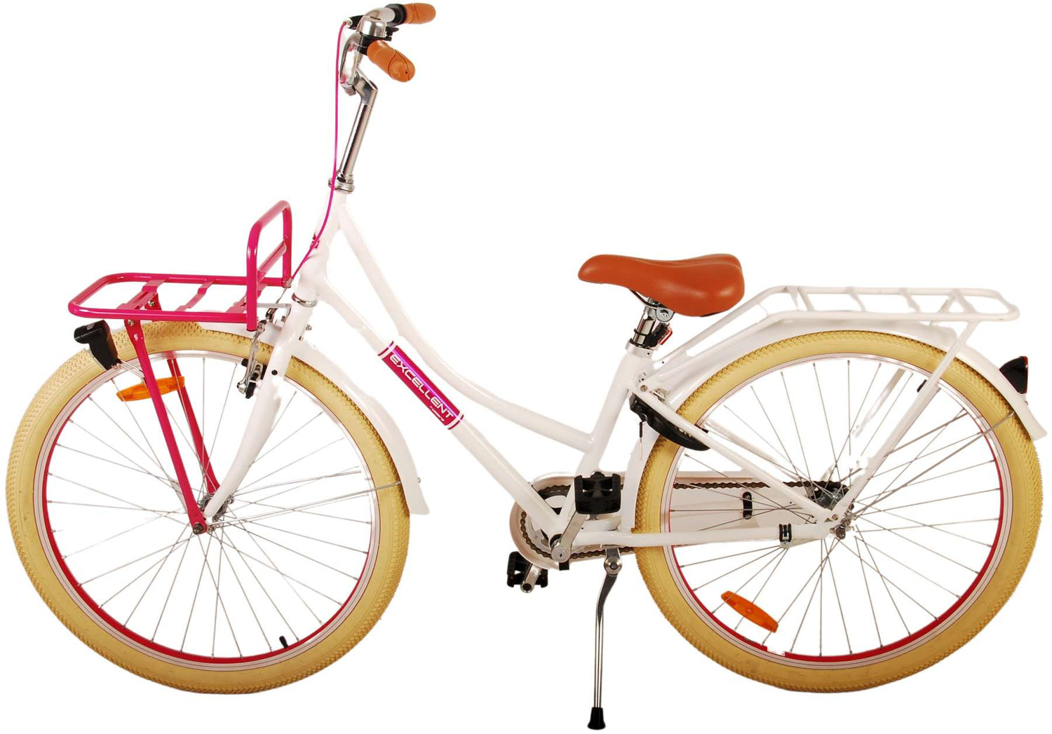 Volare Excellent Barncykel 26 tum, Vit