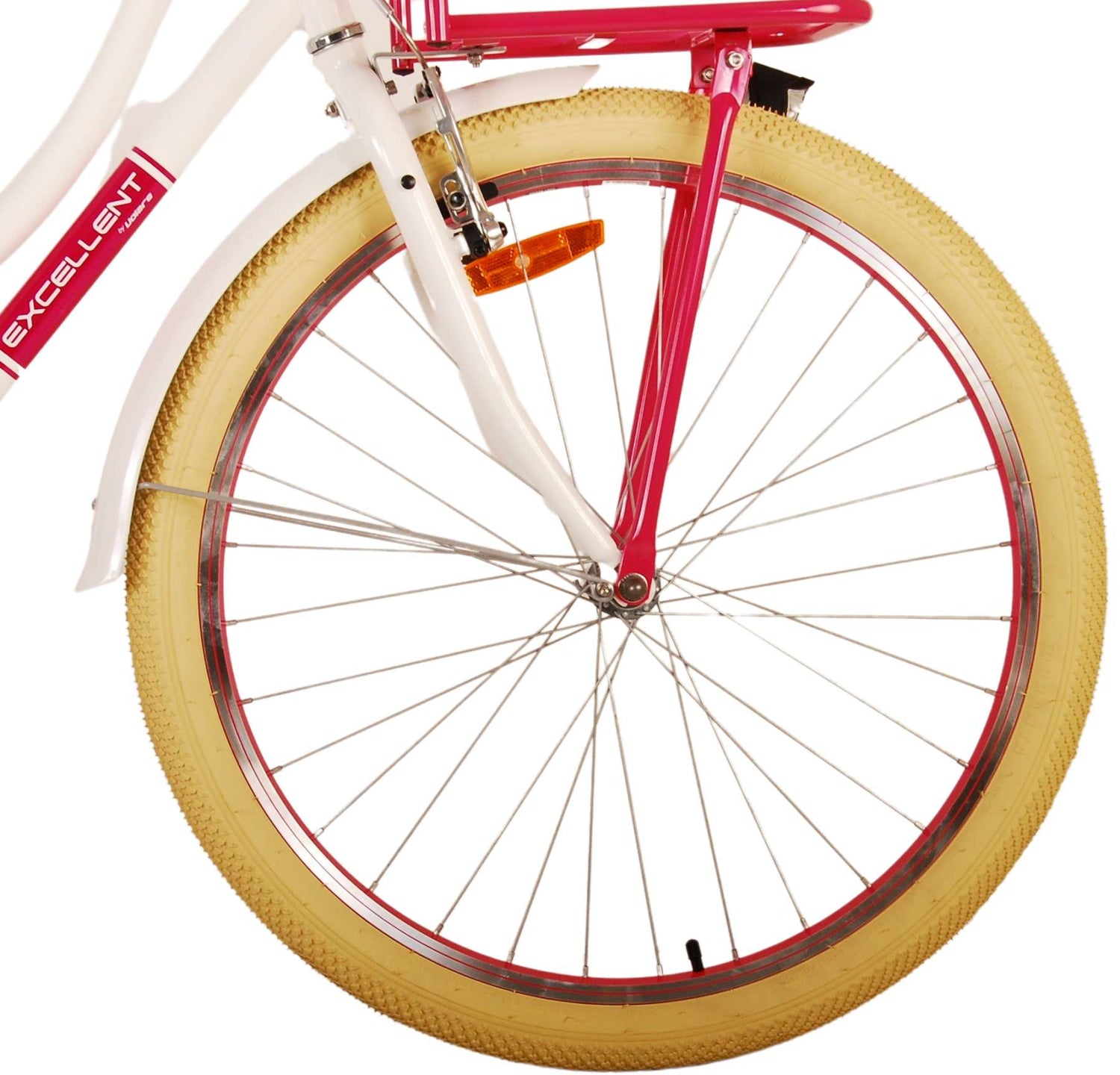 Volare Excellent Barncykel 26 tum, Vit