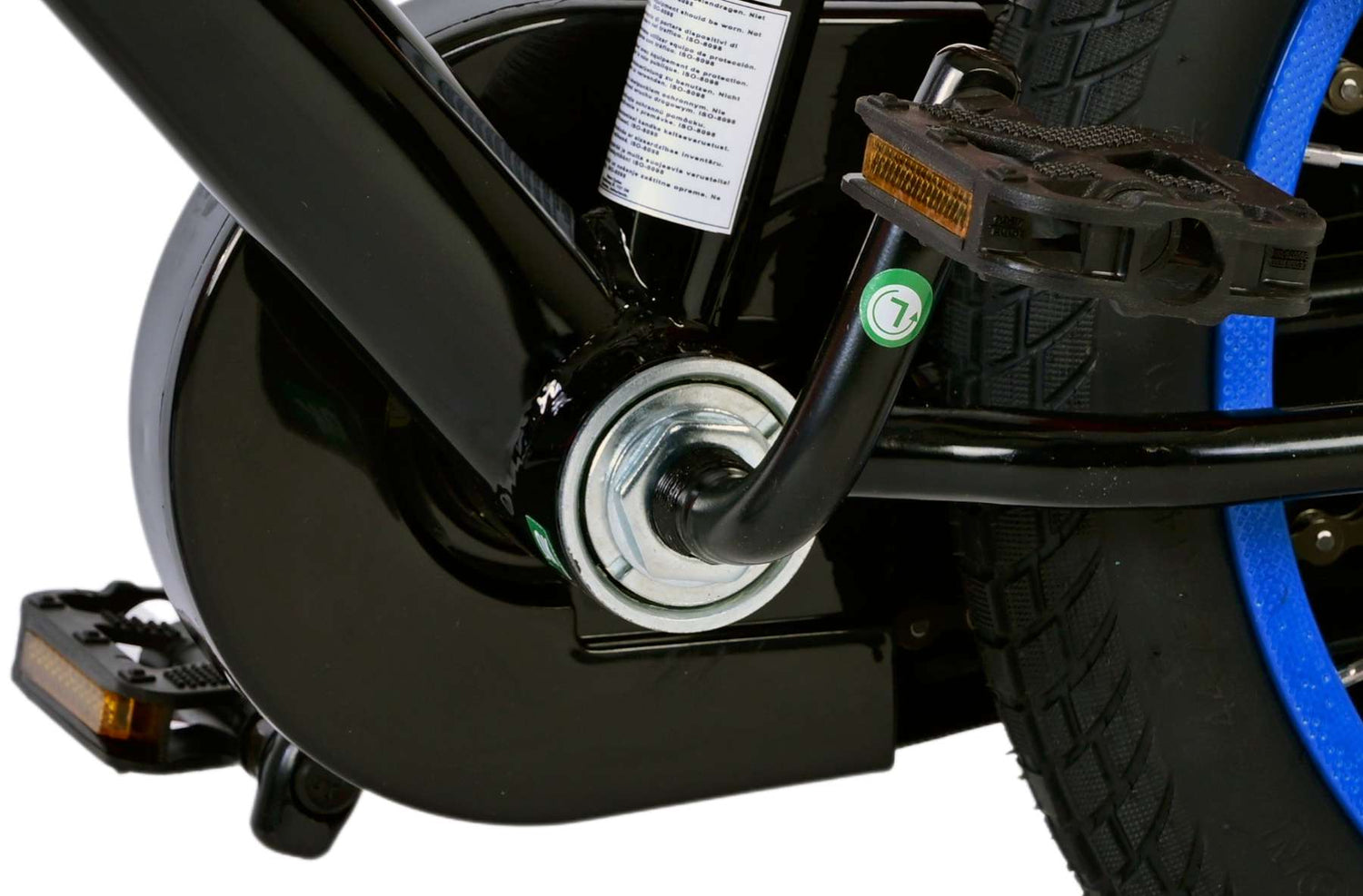 Hot Wheels Barncykel Två Handbromsar 14 tum, Svart
