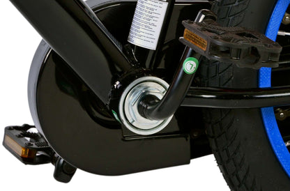 Hot Wheels Barncykel Två Handbromsar 14 tum, Svart