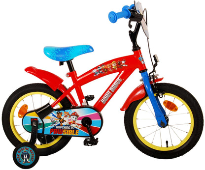Paw Patrol Barncykel 14 tum, Röd/Blå