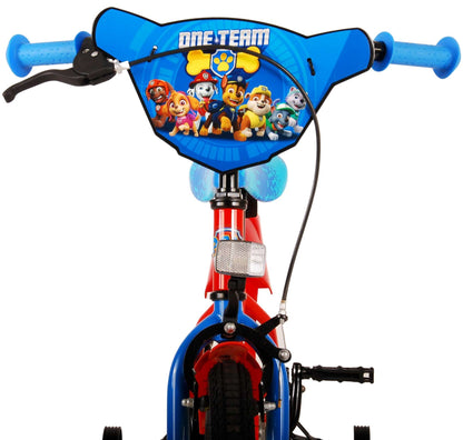 Paw Patrol Barncykel 14 tum, Röd/Blå