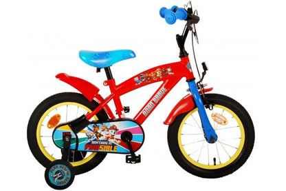 Paw Patrol Barncykel 14 tum, Röd/Blå