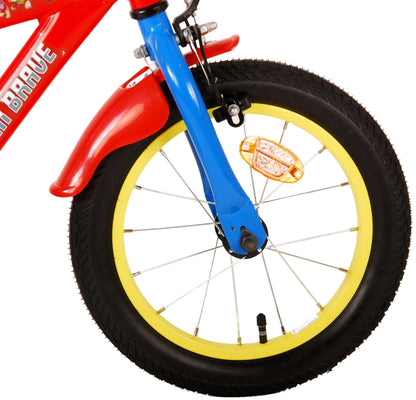 Paw Patrol Barncykel 14 tum, Röd/Blå
