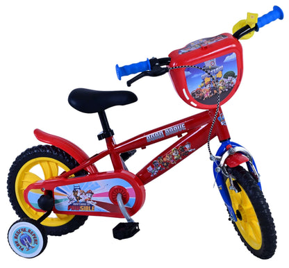 Paw Patrol Barncykel 12 tum, Röd