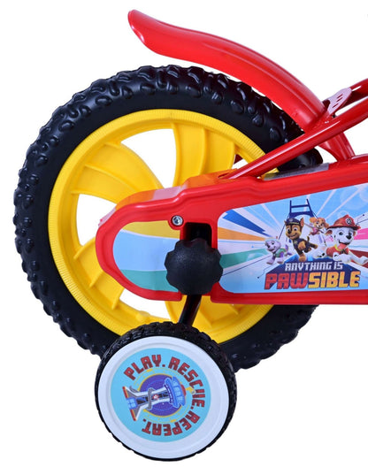 Paw Patrol Barncykel 12 tum, Röd