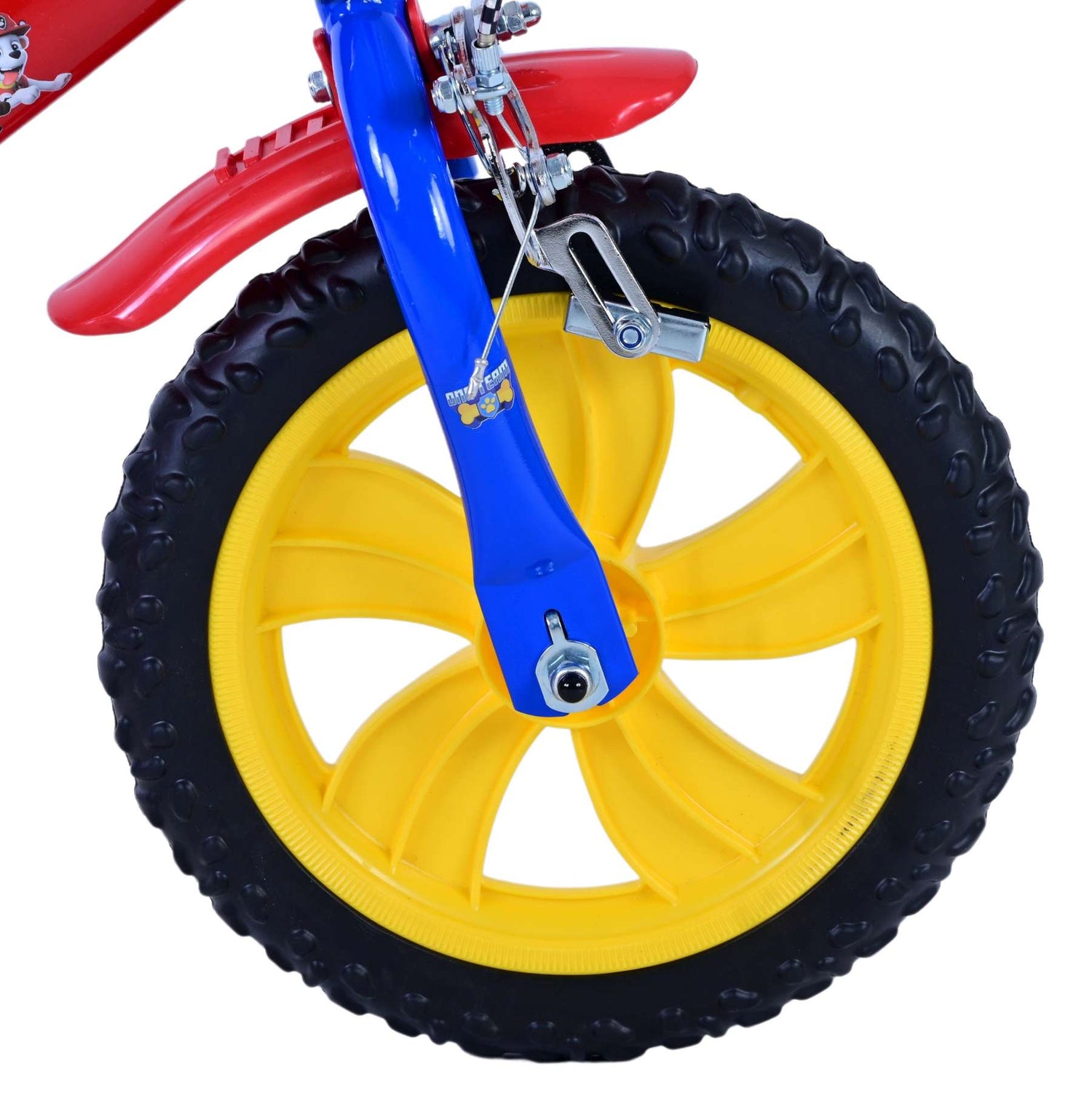 Paw Patrol Barncykel 12 tum, Röd