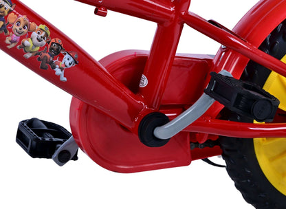 Paw Patrol Barncykel 12 tum, Röd