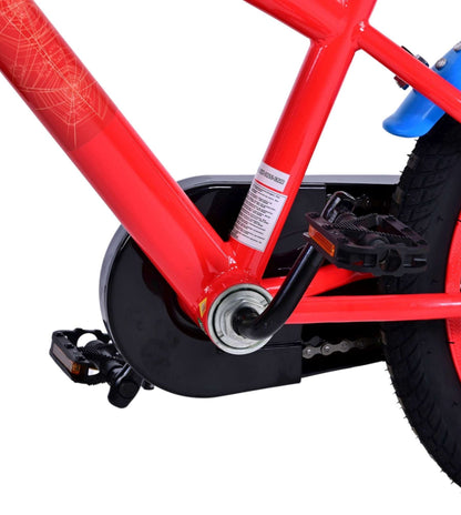 Spider-Man Barncykel 16 tum, Röd