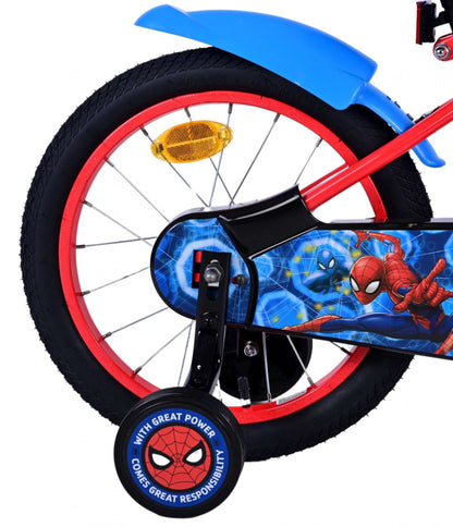 Spider-Man Barncykel 16 tum, Röd