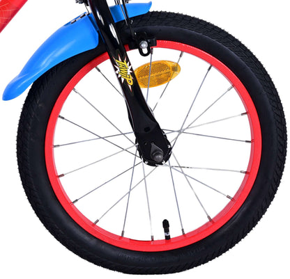 Spider-Man Barncykel 16 tum, Röd