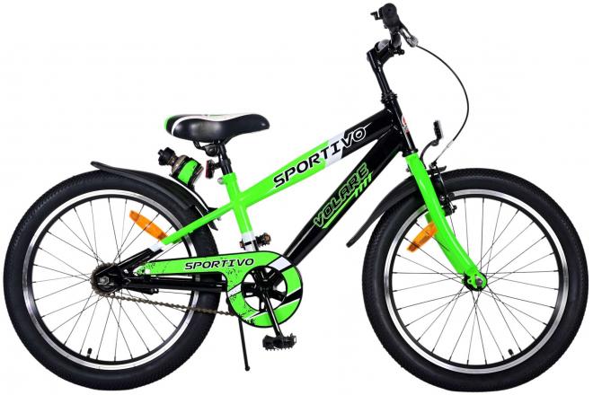 Volare Sportivo Barncykel 20 tum, Grön