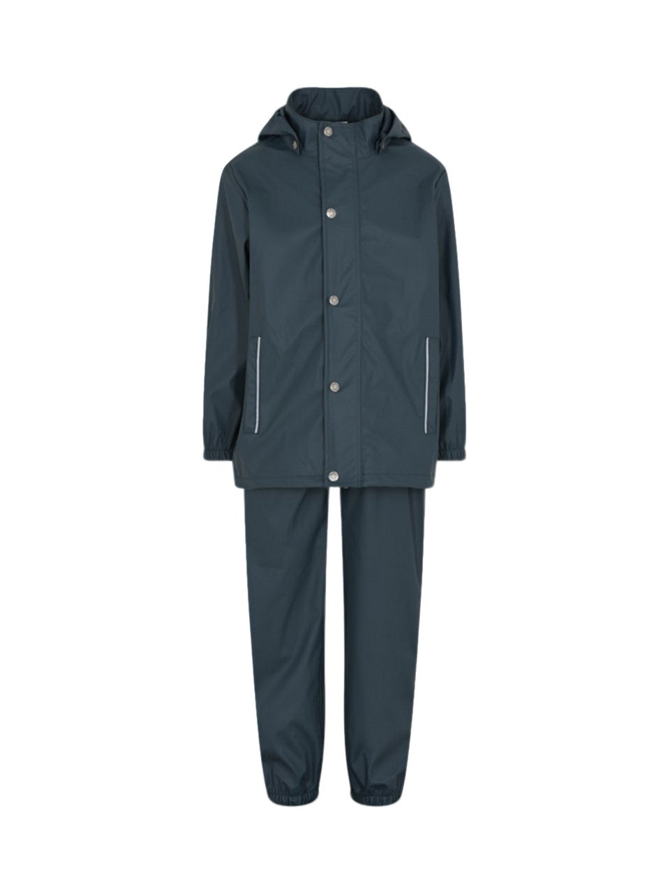 En Fant Regnställ Set Solid, Dark Slate