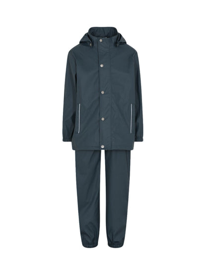 En Fant Regnställ Set Solid, Dark Slate