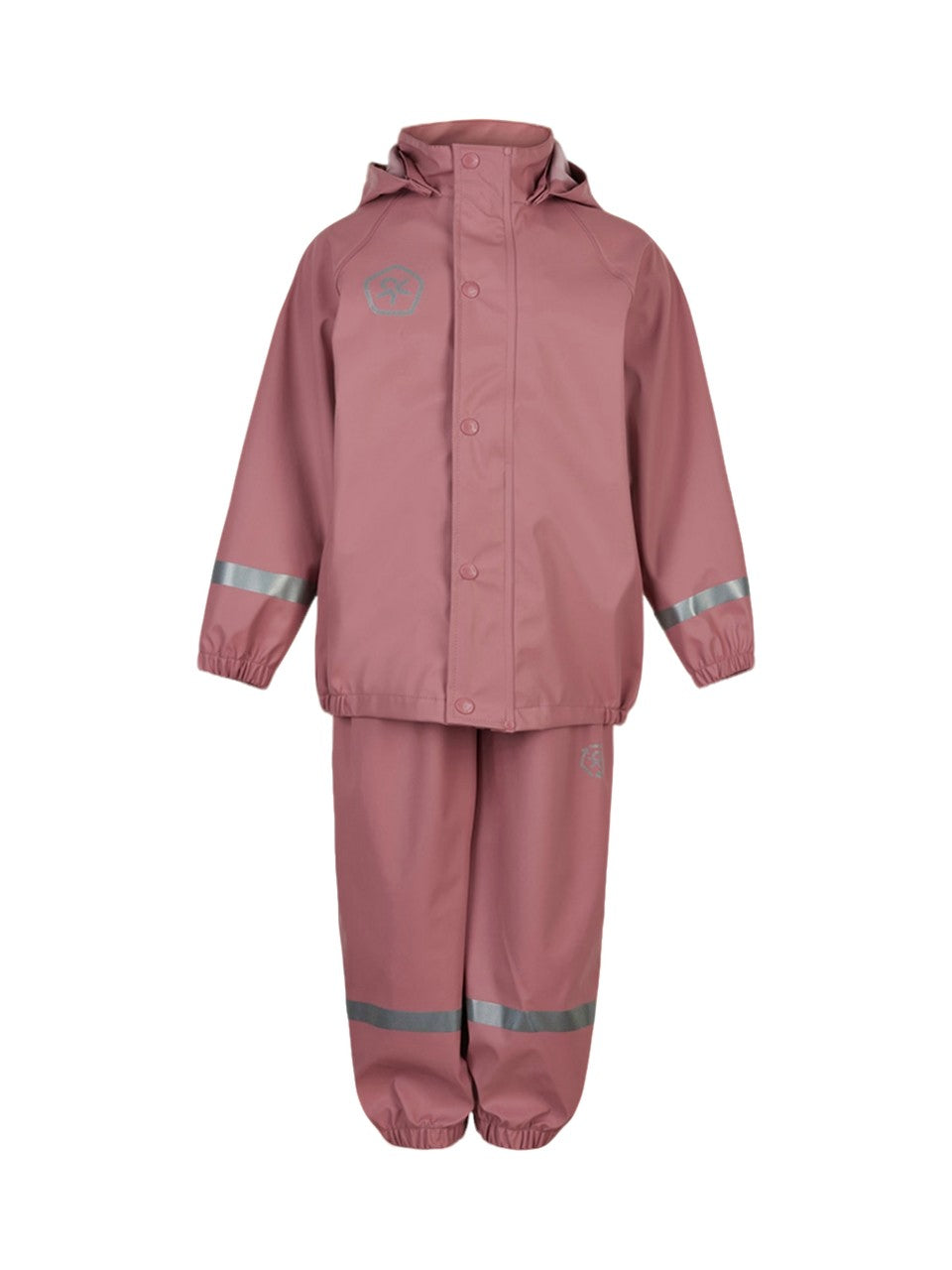 Color Kids Regnställ Solid PU, Old Rose