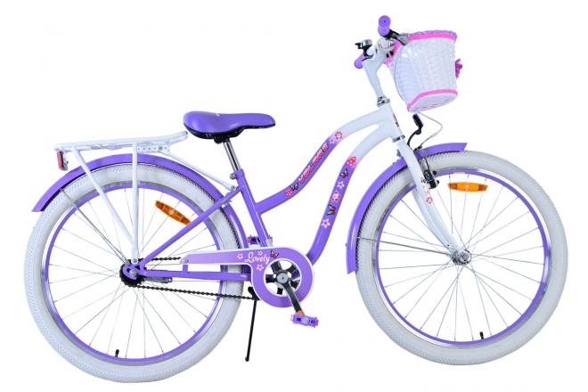 Volare Lovely Barncykel 24 tum, Lila