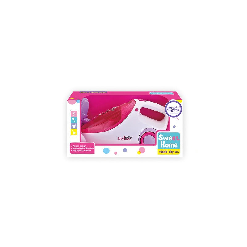 WOOPIE Toy Dammsugare Sugfunktion för barn Rosa