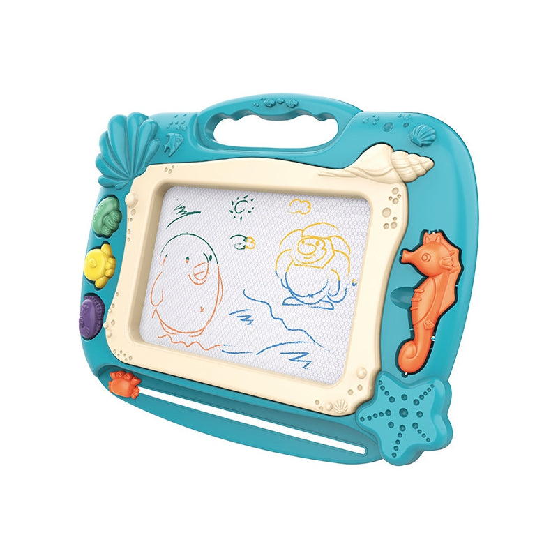 WOOPIE Scrapbook Magnetic Board Färgglada frimärken Havstema Grön