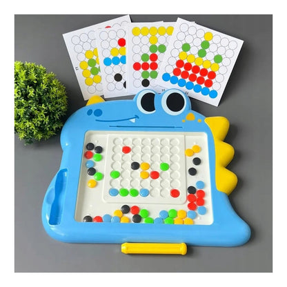 WOOPIE Magnetkort för barn Montessori MagPad Dinosaurie