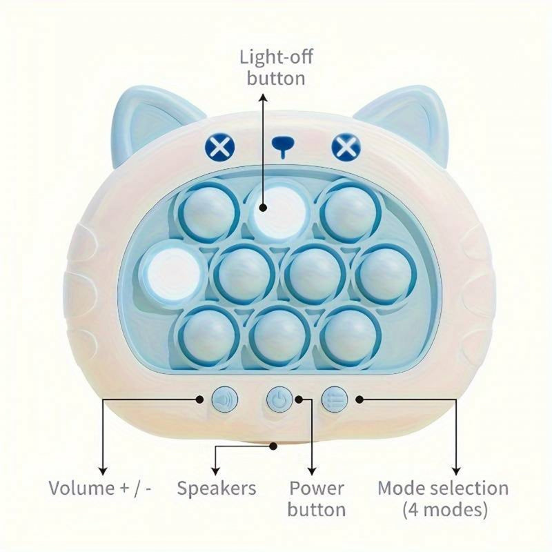 WOOPIE POP IT Game Electric Anti-stress Arcade Kitty