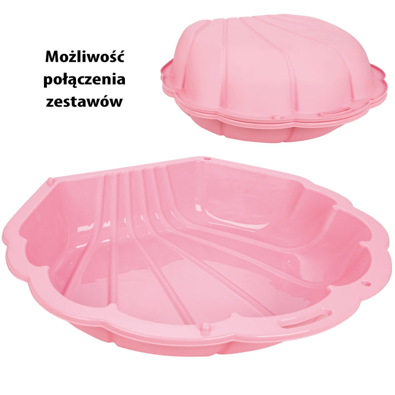 WOOPIE Sandbox Pool Skal Rosa 3in1 Torrpool 1 st.