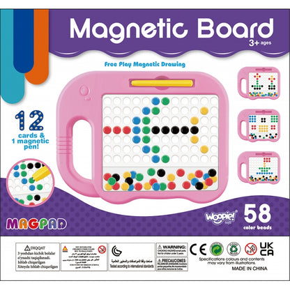 WOOPIE Magnetkort för barn Montessori MagPad Elephant
