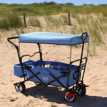 AXI Folding Beach Barnvagn med takbroms och väska 80Kg