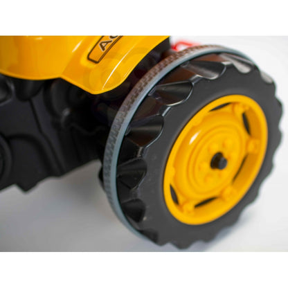 WOOPIE Pedal Tractor Farmer MaxTrac Classic Bucket Bulldozer
