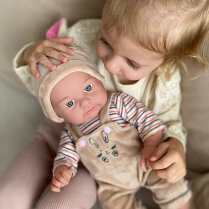 WOOPIE ROYAL Babydocka i kaninkläder 46 cm