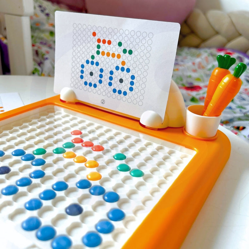 WOOPIE Magnetic Board Montessori MagPad för att rita kaninmorot