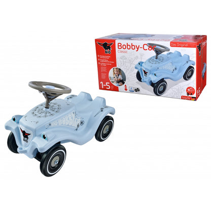 BIG Bobby Car Classic Ride On med Blue Horn