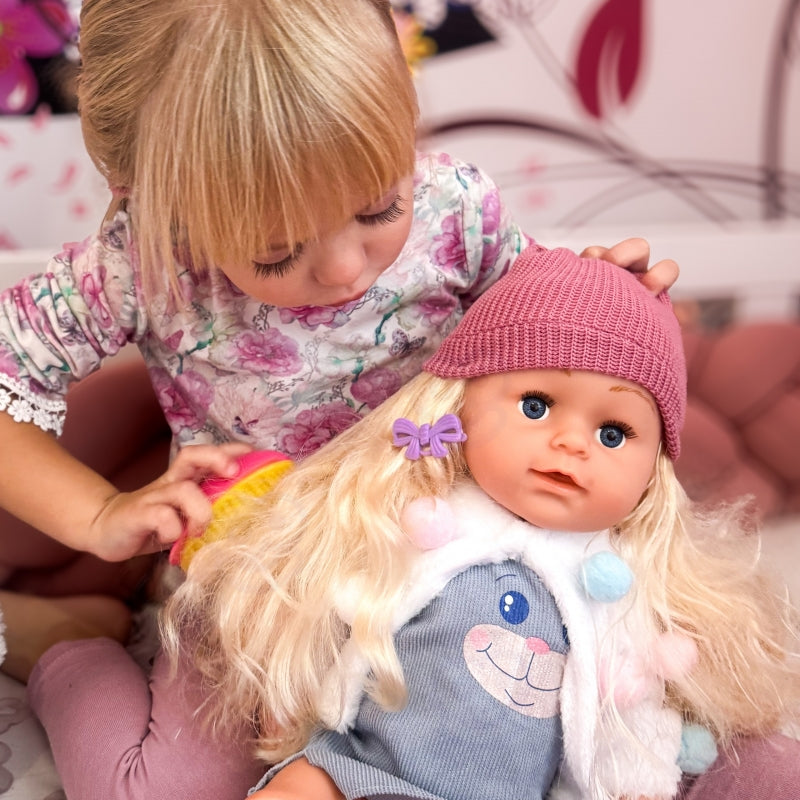 WOOPIE ROYAL Interaktiv docka Zosia i hatt 43 cm + tillbehör.