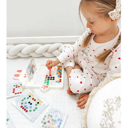 WOOPIE Magnetkort för barn Montessori MagPad Kanin