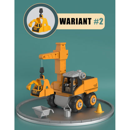 WOOPIE Mega Construction Site 5in1 XXL DIY Monteringssats