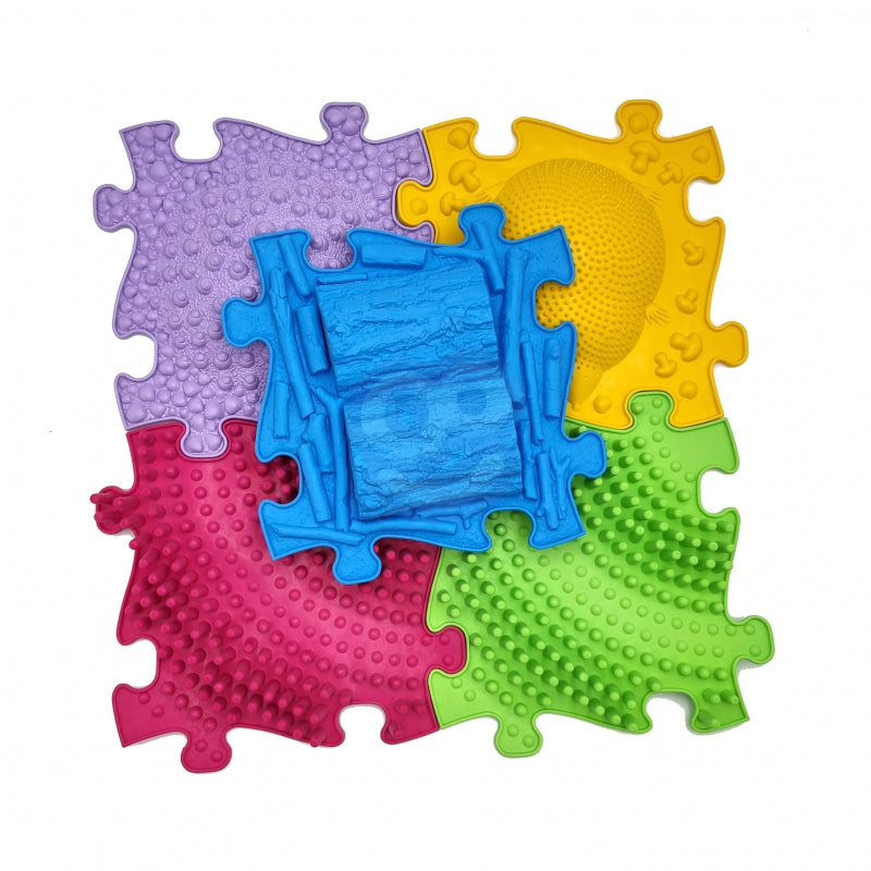 WOOPIE Sensory Mat Ortopediskt Pussel 5 st.