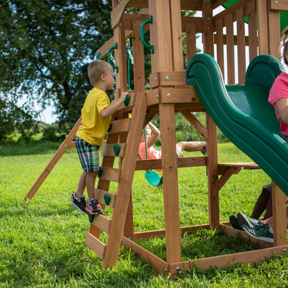 Backyard Discovery Belmont Wooden Playground 6in1