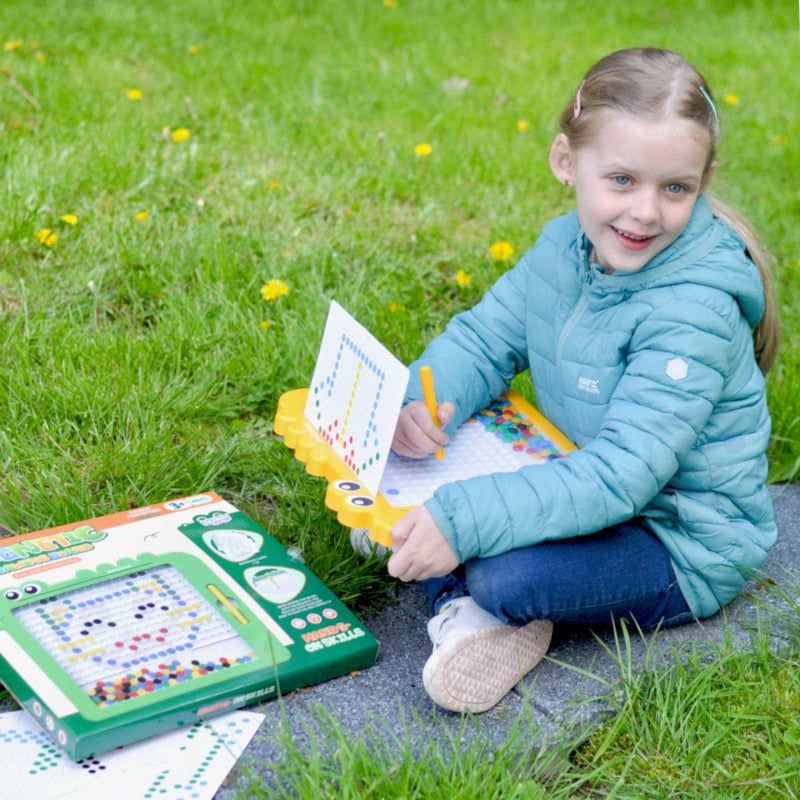 WOOPIE Magnetkort för barn Montessori MagPad Dinosaurie