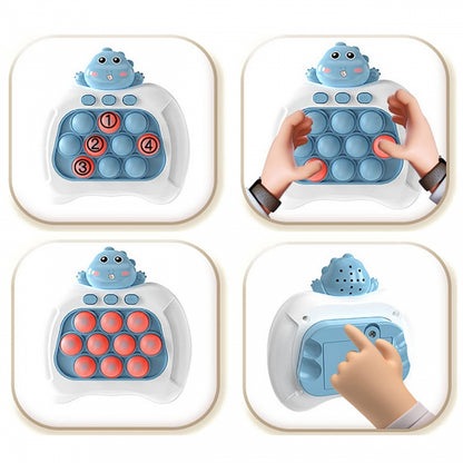 WOOPIE POP IT-spel Elektrisk Anti-stress Arcade Dinosaur Blue