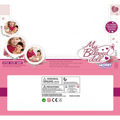 WOOPIE ROYAL Babysitter Baby Doll Set med tillbehör