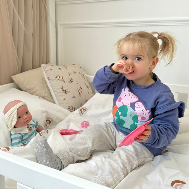 WOOPIE ROYAL Babysitter Baby Doll Set med tillbehör