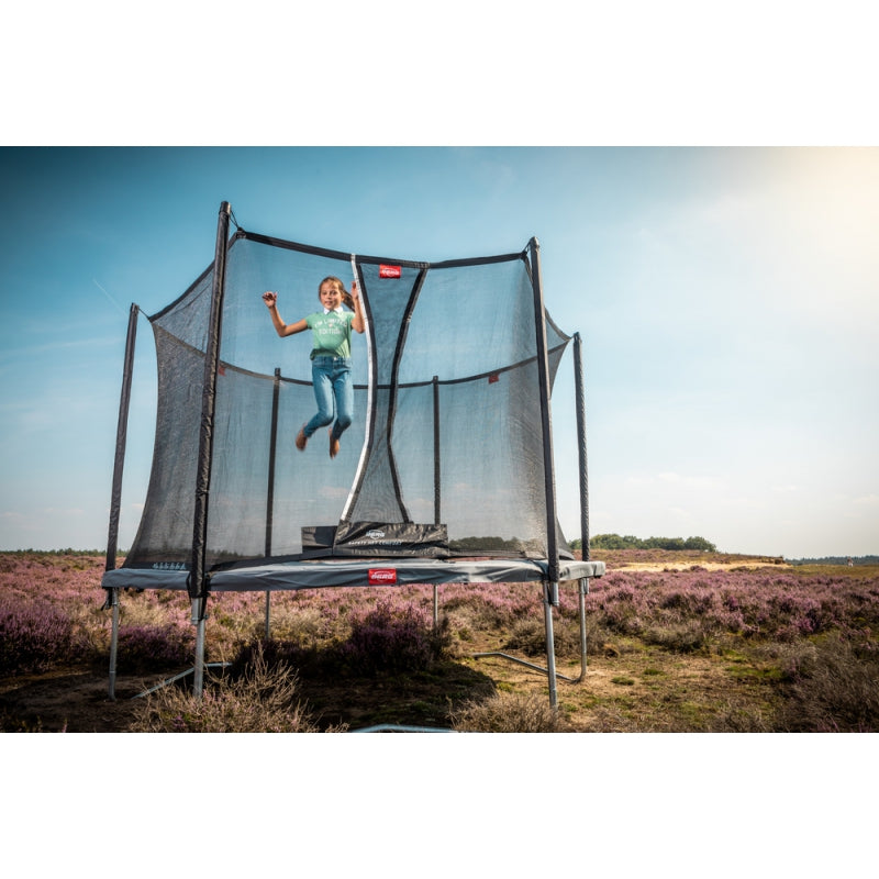 BERG Studsmatta Favorit Grå 270 cm + Comfort Net