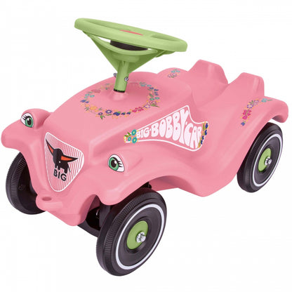 BIG Bobby Car Classic Flower Ride På Rosa