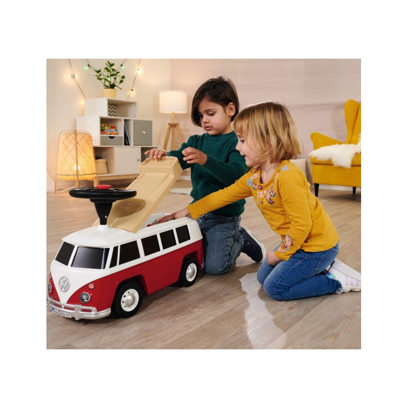 BIG Ride On Volkswagen Van Car Car Car för barn + ljud