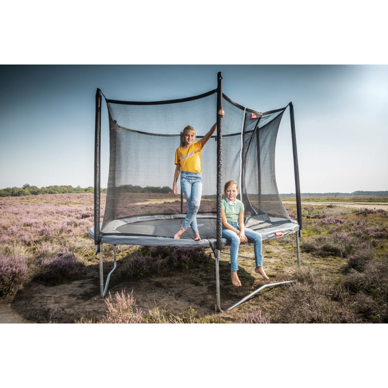 BERG Studsmatta Favorit Grå 270 cm + Comfort Net