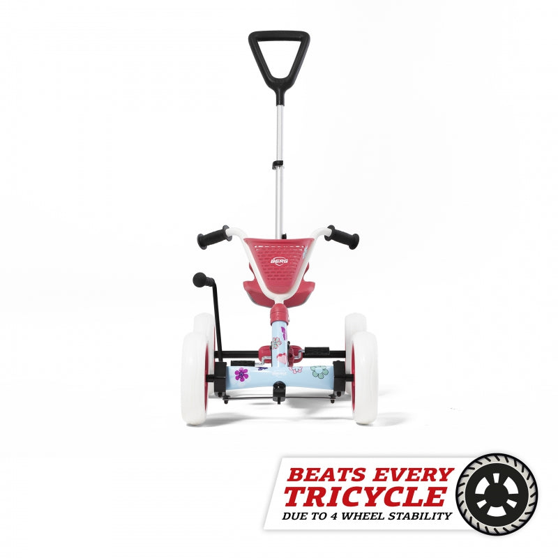 BERG Pedal Go Kart Cykel 2 i 1 Buzzy Bloom