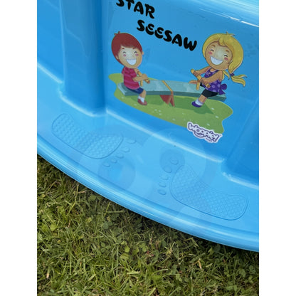 WOOPIE Multi-Seater Rocker STAR Balansgunga Blå