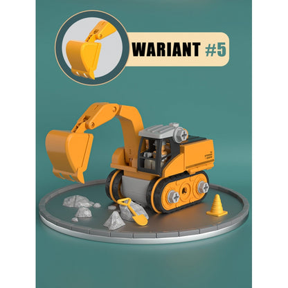 WOOPIE Mega Construction Site 5in1 XXL DIY Monteringssats
