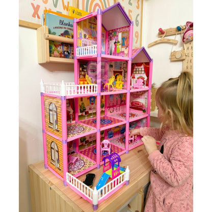 WOOPIE Mega Willa Dockhus LOVELY HUS 194 st.