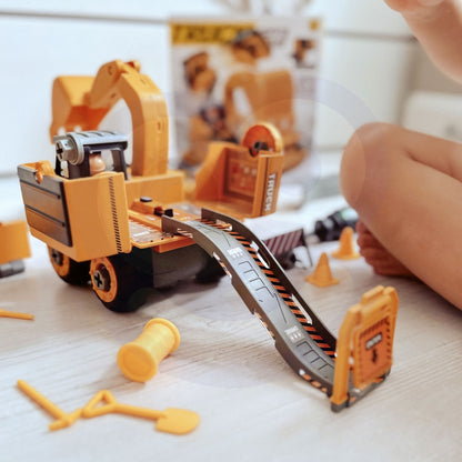 WOOPIE Mega Construction Site 5in1 XXL DIY Monteringssats