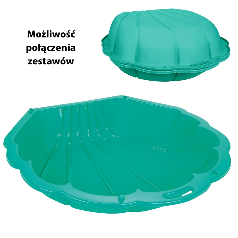 WOOPIE Sandbox Pool Skal Grön 3in1 Torrpool 1 st.